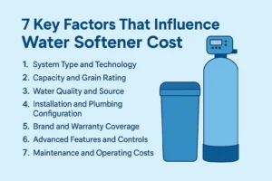 7 Key Factors That Influence Water Softener Cost